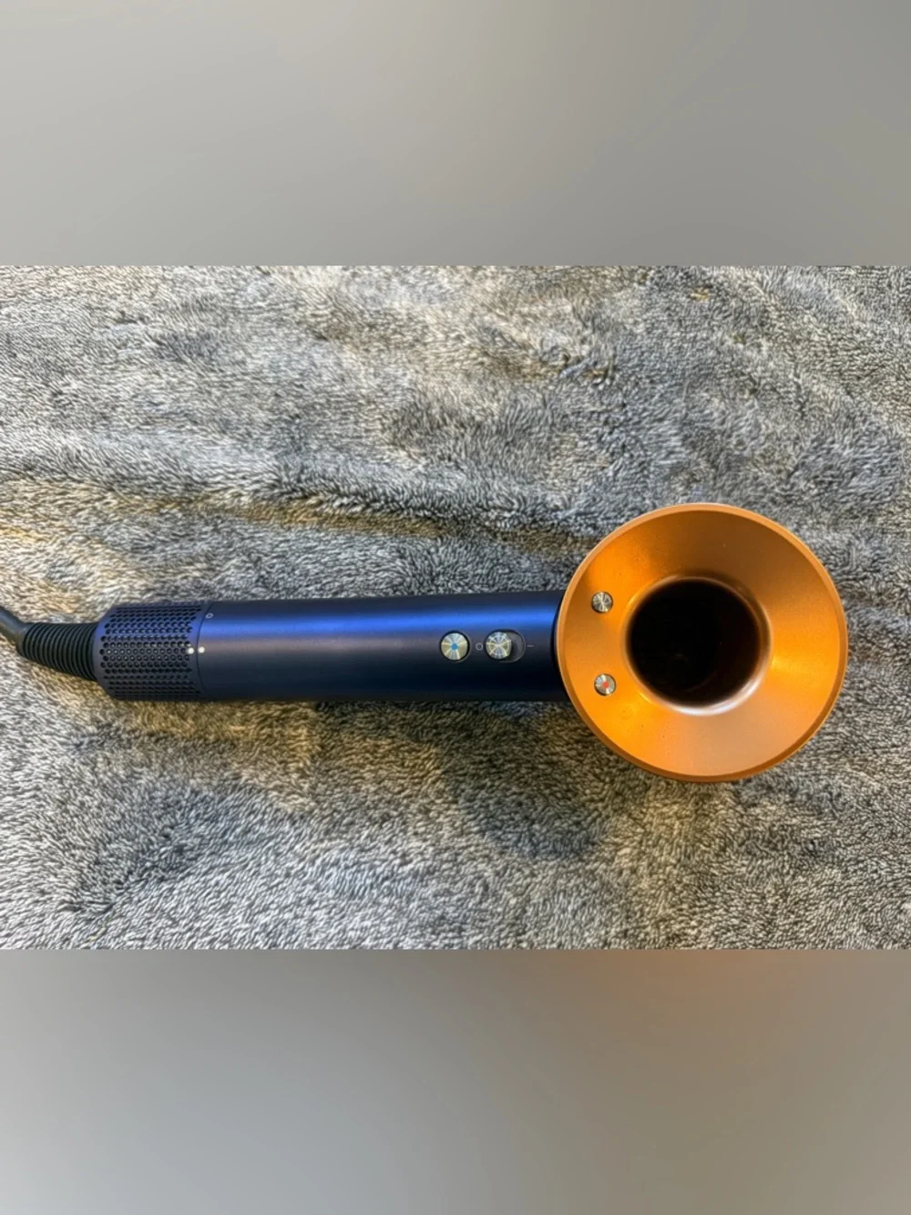 Dyson Midnight Blue Hair Styling Set with Magnetic Attachments